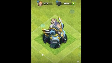 Level 1 to Max Eagle Artillery with Animation | COC #shorts