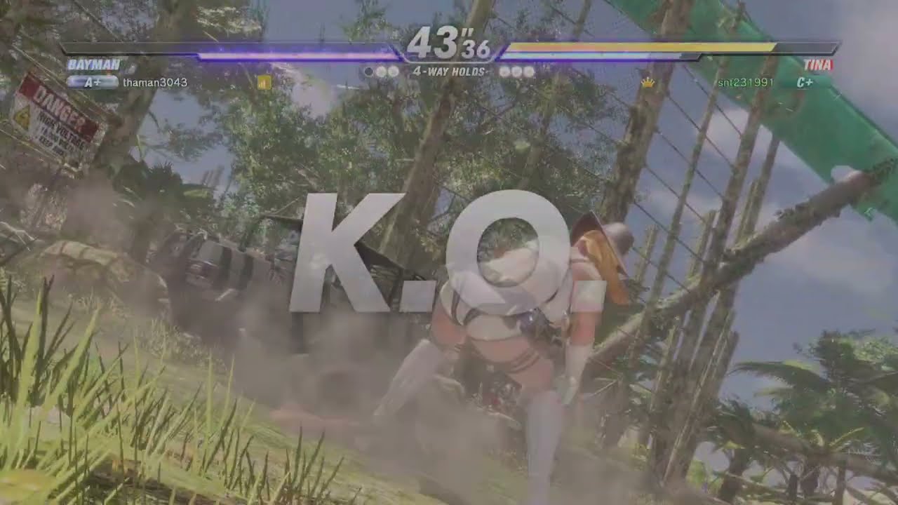 DOA6 Tina Rank Match #41