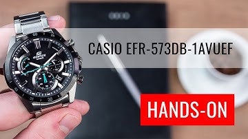 HANDS-ON: Casio Edifice EFR-573DB-1AVUEF