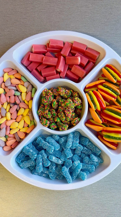 Our Most Popular Candy Platter Part 2! 🍭  Which one is your favorite?  #candy #asmr #shorts #short