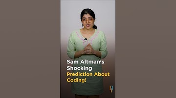 🔥Sam Altman’s Shocking Prediction About Coding! #shorts #simplilearn
