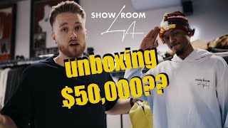 Unboxing $50,000 Worth of Exclusive Designer Clothing & Bags w/ Showroom LA