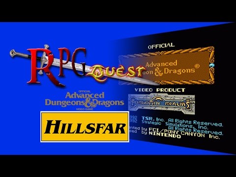 RPG Quest #85: Advanced Dungeons & Dragons: Hillsfar (NES)