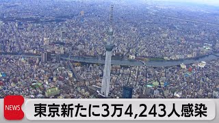 東京で新たに３万4,243人感染（2022年8月10日）