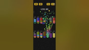 Soda sort puzzle level 601
