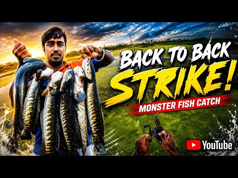Tamil Snakehead Fishing Video - Best Snakehead Fishing Video - BACK TO BACK #ANTONYinfo