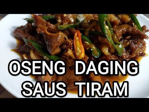 Daftar Masakan OSENG DAGING SAUS TIRAM (Oseng Meat Oyster Sauce) || indonesian food #47 Yang Lezat