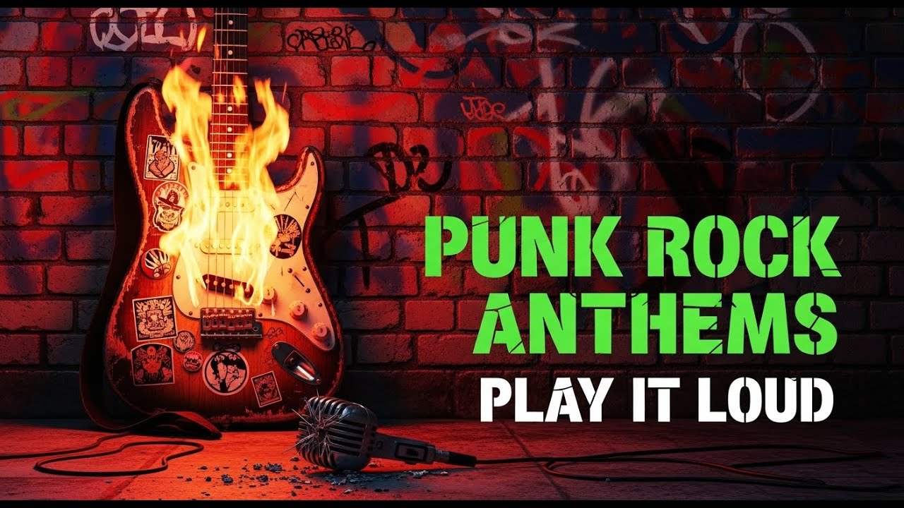 Punk Rock Rebellion Energy Playlist | Pop Punk Inspired by Blink 182 and The Offspring Style