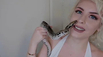 Taylor Nicole Dean! $10,000 SNAKE vs $200 SNAKE My Two New Pets