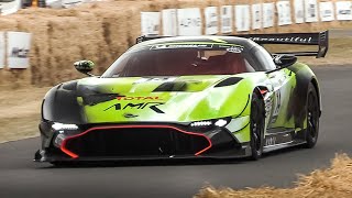 Aston martin revealed the vulcan amr pro during 2017 goodwood festival
of speed. this version their track-only supercar basically consists in
a perfor...