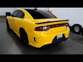 Charger Hellcat Custom Yellow and Satin Black Wrap