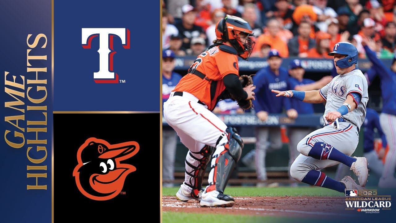 Orioles vs. Texas Rangers