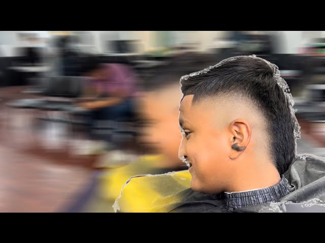 MOHAWK haircut/ burst fade tutorial for beginners. STEP BY STEP