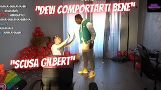 GILBERT NANA FA UN DISCORSO SERIO, MA IL ROSSO...