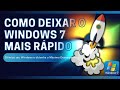 ✅ COMO DEIXAR O WINDOWS 7 MAIS RÁPIDO 2024 - COMO MELHORAR O DESEMPENHO DO WINDOWS 7 ✅