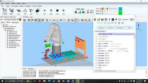 以經濟部iPAS機器人工程師術科中階認證程序，修改A料盤放置在1,2,3為反面4,5,6為正面，仍維持上一題的C料盤放置在1,2,4,5,7,8的位置