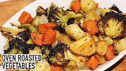 EASY OVEN ROASTED VEGETABLES RECIPE