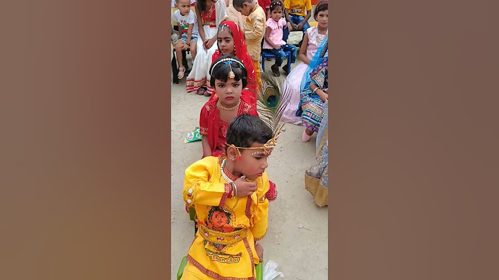 Radha, Krishna Fancy dress  #janmashtamispecial