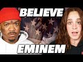 HE S SCHEMING Eminem BELIEVE Reaction