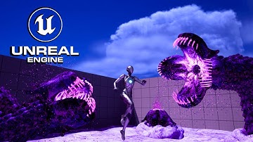 Pop-Up Alien Worms - Unreal Engine 5