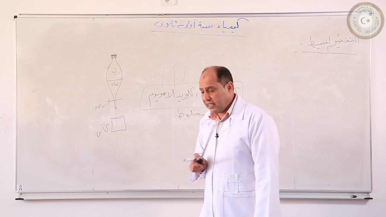 1درس التقطير البسيط