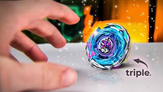 The First Triple Action Beyblade X Looks Peak