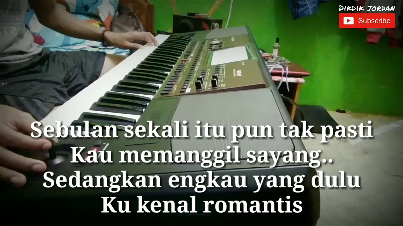 Aku diam bukan tak tahu (HANDUK MERAH) KARAOKE nada CEWEK KOPLO RAMPAK KORG PA700