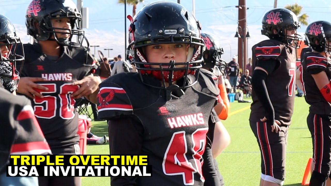 FOOTBALL GAME GOES INTO TRIPLE OVERTIME at USA INVITATIONAL DAY 2! 🏈