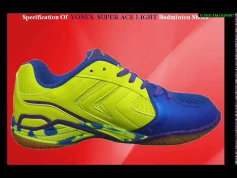 super ace light badminton shoes