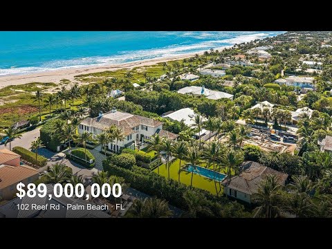 102 Reef Rd, Palm Beach, FL home video tour