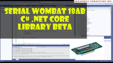 Serial Wombat C# Library Launch