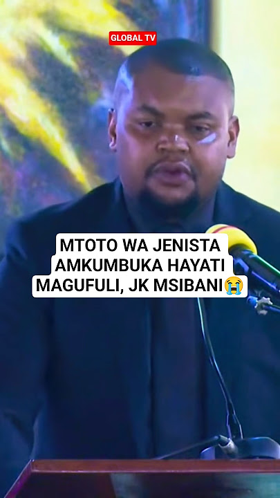MTOTO WA JENISTA AMKUMBUKA HAYATI MAGUFULI, JK MSIBANI😭 #breaking #jenistamhagama #shorts