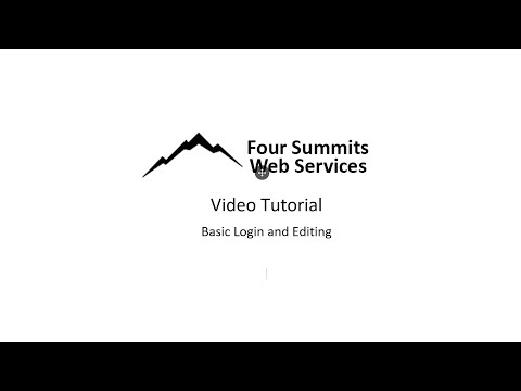 Beaver Builder Tutorial Log in and Basic Editing