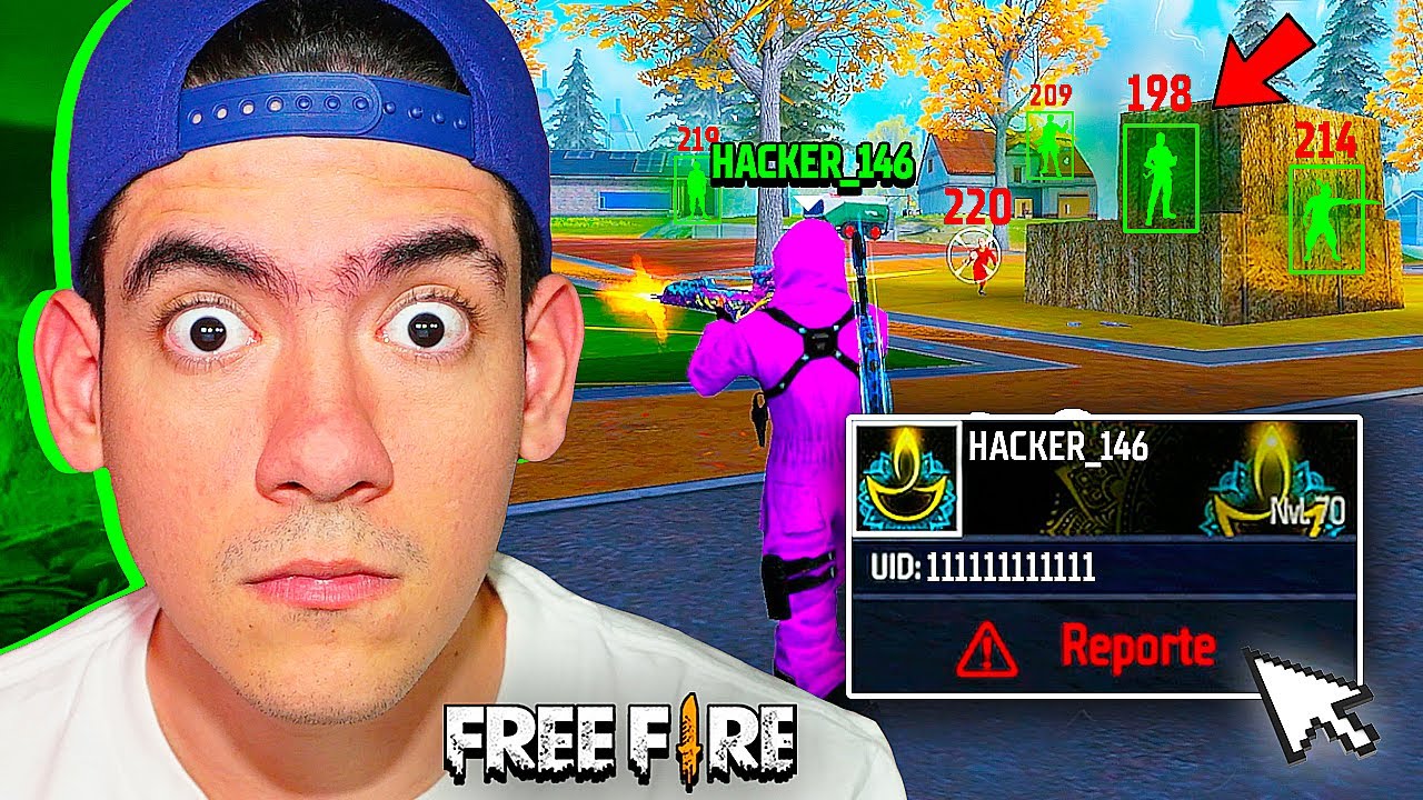 ESPÍE A UN HACKER en FREE FIRE y BANEARAN A TODA LA ESCUADRA que JUGÓ CON EL  !! - TheDonato