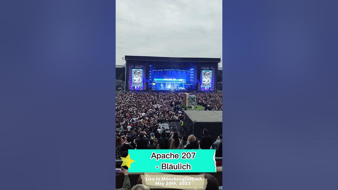Apache 207 Bläulich [Live in Mönchengladbach 20.05.2023] YouTube