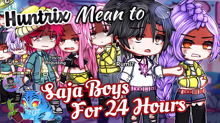 HUNTRIX Mean To SAJA Boys For 24 Hours | KPOP Demon Hunters | GLMM / GCMM | Gacha Club Mini Movie