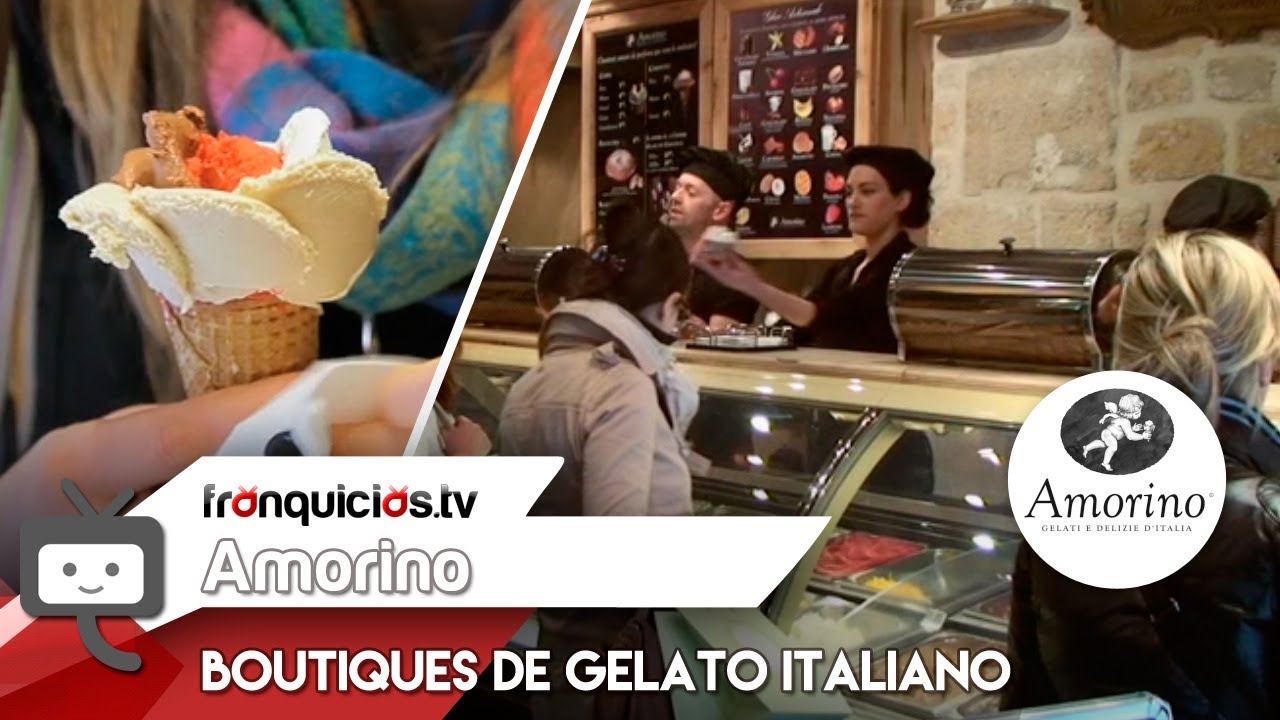 Franquicia Amorino Boutiques de gelato italiano YouTube