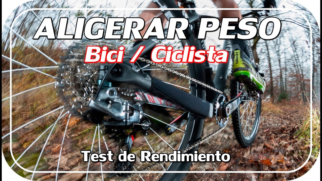 Como bajar de peso en la bicicleta