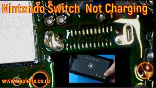 Nintendo Switch Turning on But Not Charging | How to Fix & Replace Nintendo Switch Charging Port
