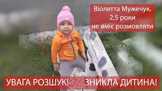 Зникла дитина - у Харківській області шукають Віолетту Мужечук
