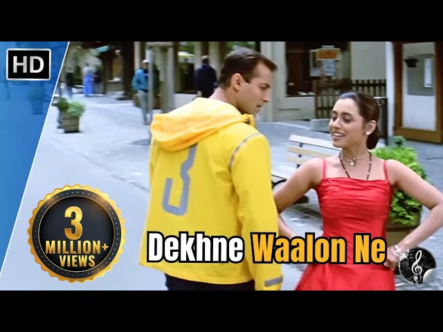 Dekhne Waalo Ne | Salman Khan | Rani M | Preity | Chori Chori Chupke Chupke | Udit Narayan HIt Song class=