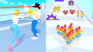 Girls Attack Gameplay Level 21 - 25 (Android / iOS)