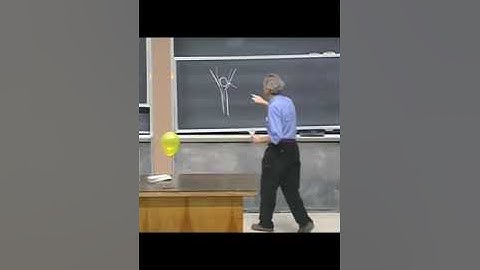 Walter Lewin illustrates Bernoulli