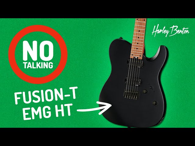 Harley Benton - No Talking - Fusion-T EMG HT Roasted SBK - Just