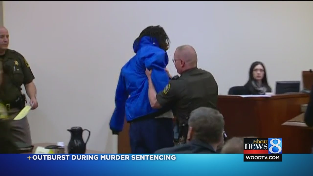 Murderer has outburst in court during sentencing