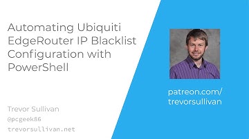 Automating Ubiquiti EdgeRouter IP Blacklist Configuration with PowerShell