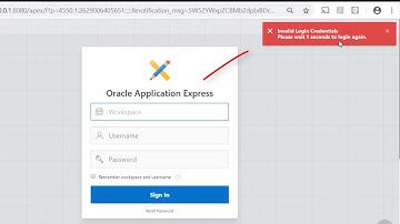 APEX01 of 30: Create a schema in Oracle XE and create a workspace in APEX