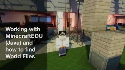 Working with Java MinecraftEDU save files on a Mac
