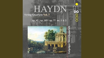 Quartet für 2 Violinen, Viola und Violoncello in D Minor, Op. 42: IV. Finale. Presto