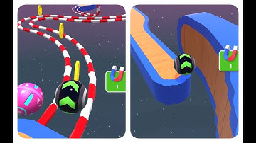 Sky Rolling Ball 3D Mobile Gameplay Level 165-167